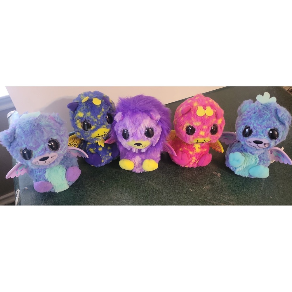 Hatchimals Interactive Talking Pets Spin‎ Master Assorted Working 4pc
